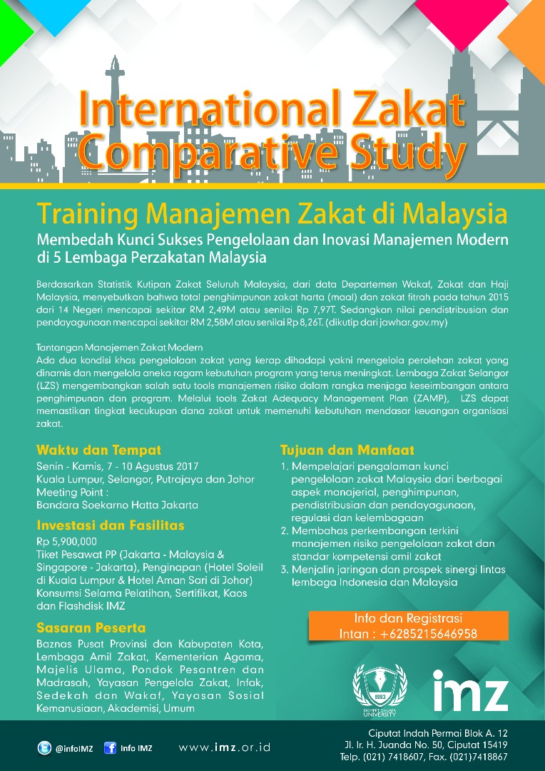 Membedah Kunci Sukses Pengelolaan Dan Inovasi Manajemen Modern Perzakatan Malaysia Imz